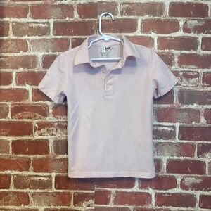 Janie and Jack Light Lavender Girls' Polo